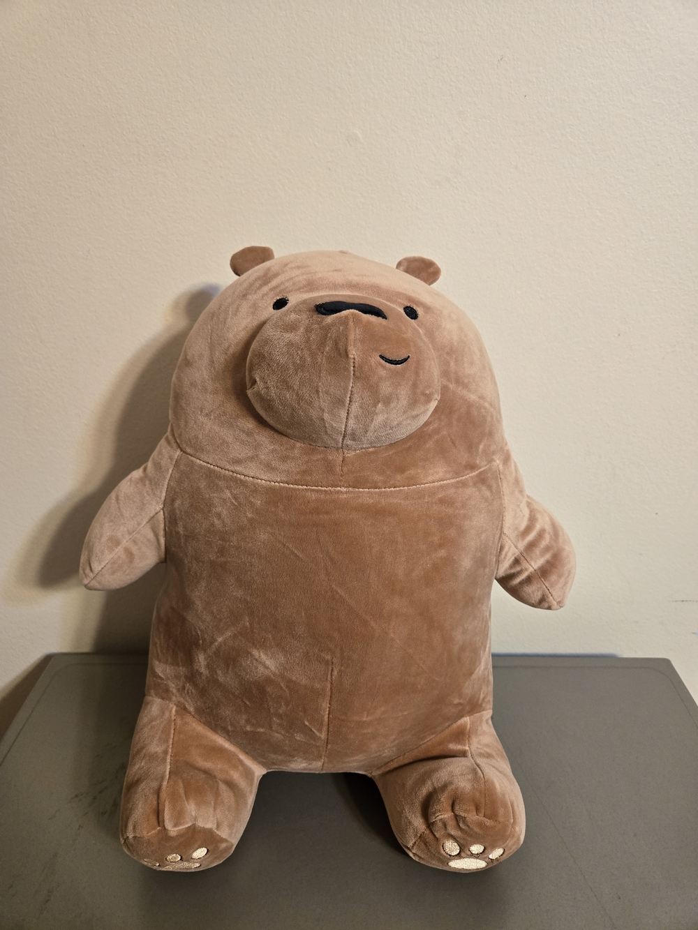 The Toy Factory Cartoon Network We Bare Bears Grizz 13" Plush Toy